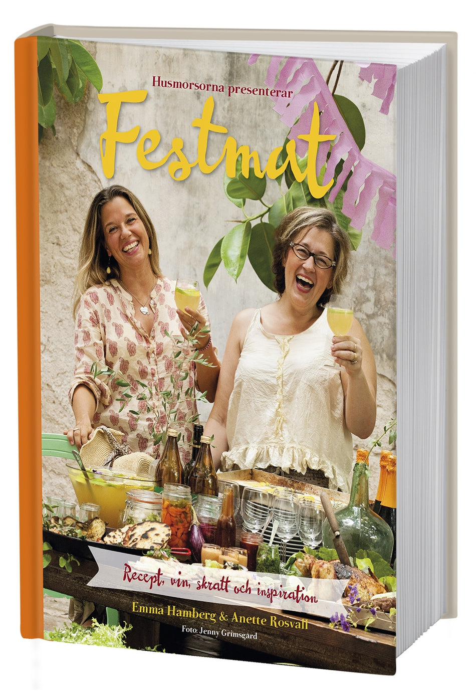 Valokuva kirjasta Emma Hamberg / Anette Rosvall Husmorsorna presenterar: Festmat, kuuluu tuoteryhmään Ruots harrasteet taide.