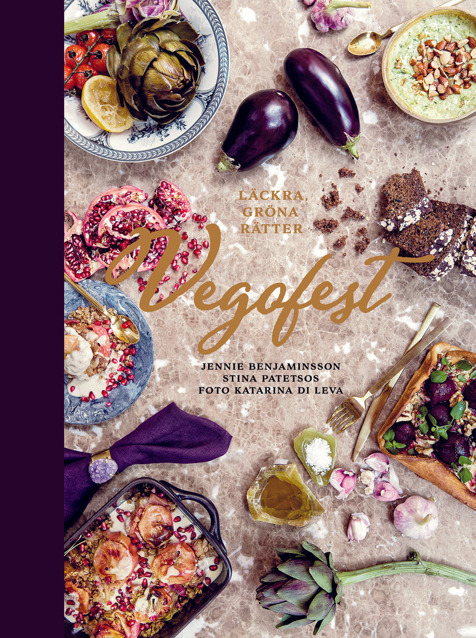 Valokuva kirjasta Jennie Benjaminsson / Stina Patetsos Vegofest, kuuluu tuoteryhmään Ruots harrasteet taide.
