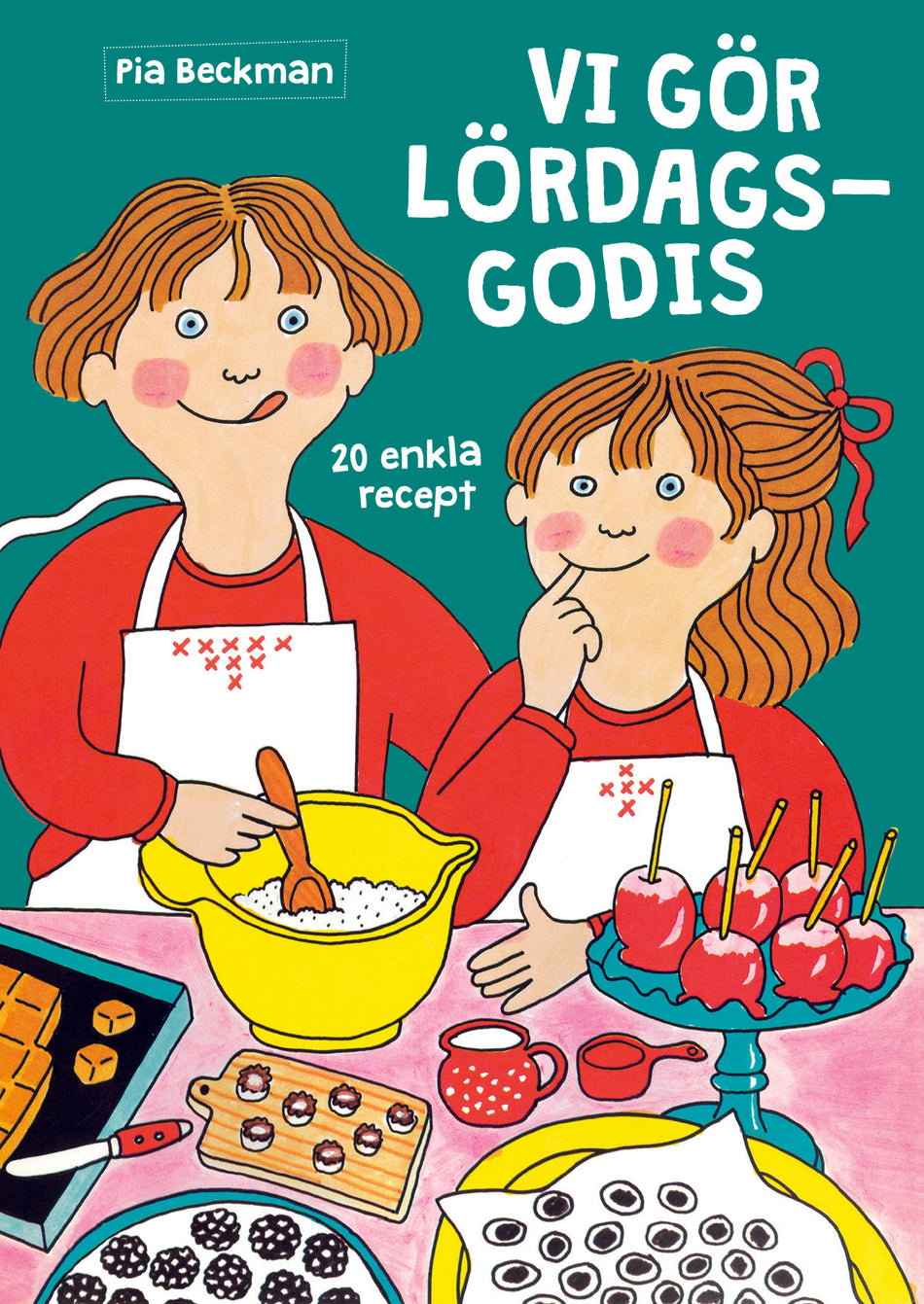 Valokuva kirjasta Pia Beckman Vi gör lördagsgodis, kuuluu tuoteryhmään Ruots lapset nuoret ja sarjakuvat.