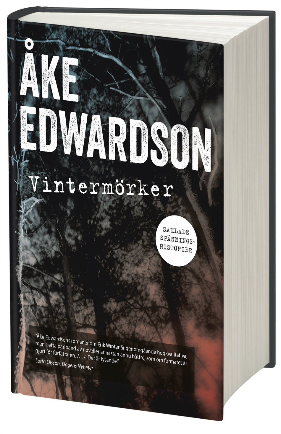 Valokuva kirjasta Åke Edwardson Vintermörker : samlade spänningshistorier, kuuluu tuoteryhmään Ruots kaunokirjat.