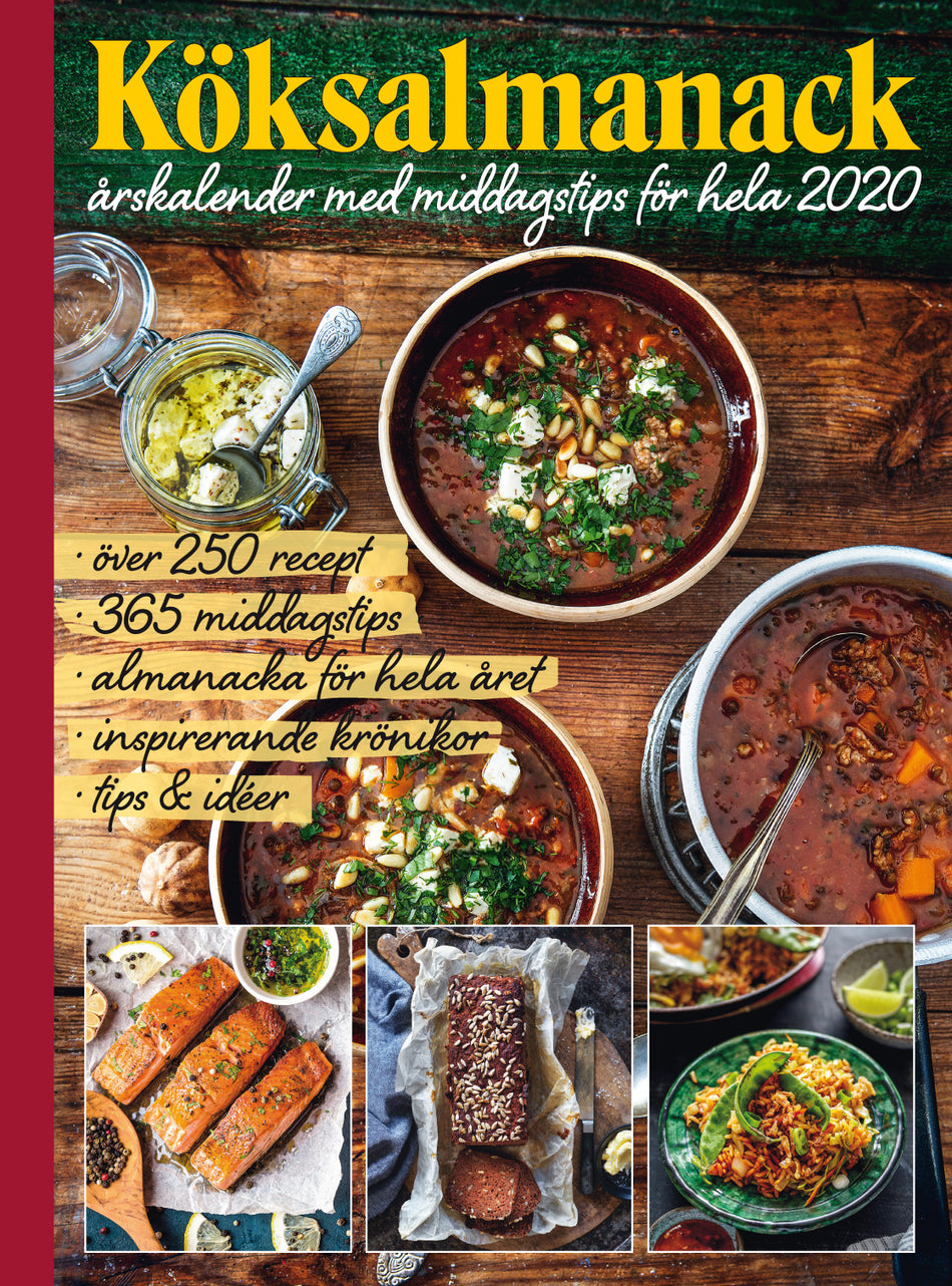 Valokuva kirjasta  Köksalmanack 2020, kuuluu tuoteryhmään Ruots harrasteet taide.