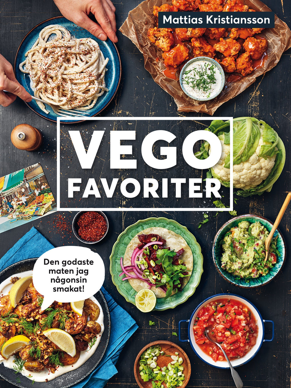 Valokuva kirjasta Mattias Kristiansson Vegofavoriter, kuuluu tuoteryhmään Ruots harrasteet taide.