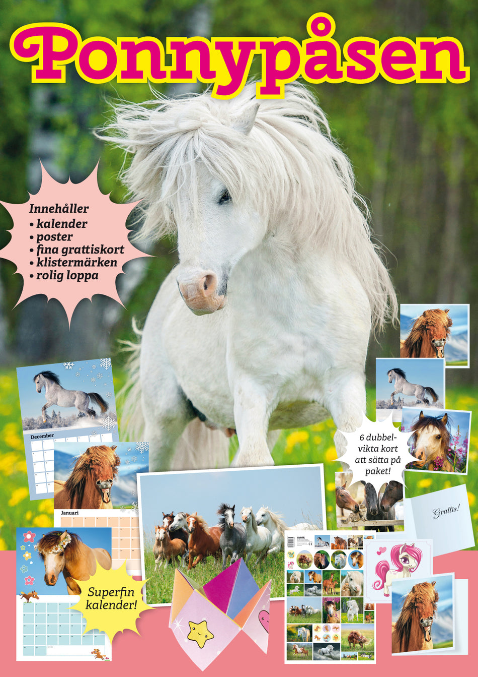 Valokuva kirjasta N/A Ponnypåsen 3, kuuluu tuoteryhmään Ruots lapset nuoret ja sarjakuvat.