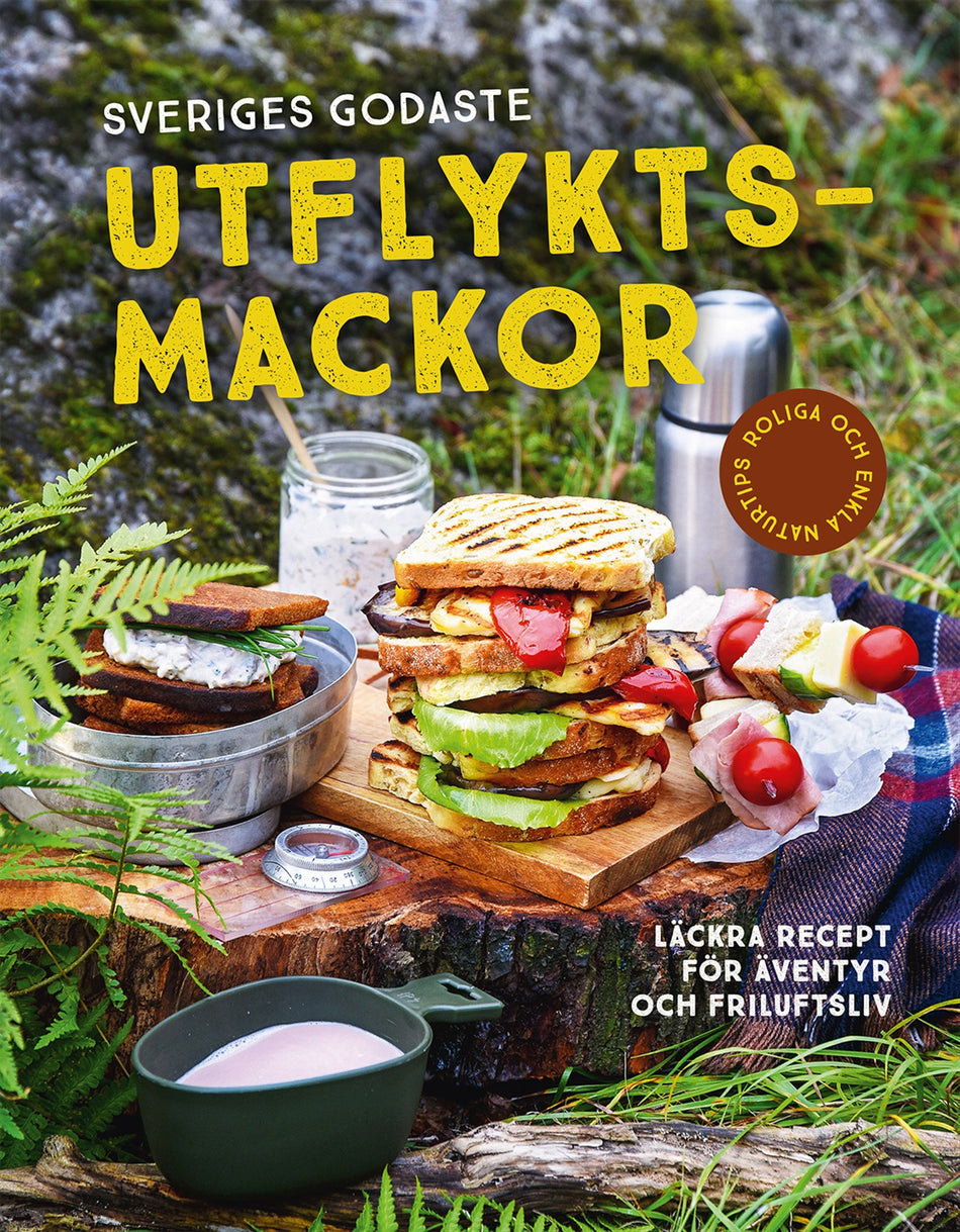 Valokuva kirjasta Karolina Olson Haglund Sveriges godaste utflyktsmackor : läckra recept för äventyr och friluftsliv, kuuluu tuoteryhmään Ruots harrasteet taide.