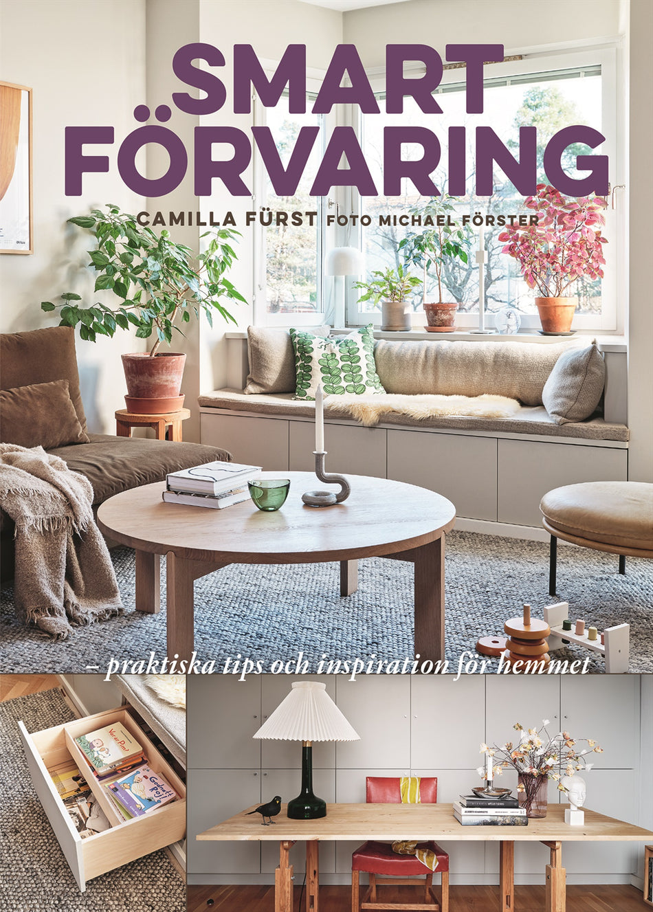 Valokuva kirjasta Camilla Fürst Smart förvaring : praktiska tips och inspiration för hemmet, kuuluu tuoteryhmään Ruots harrasteet taide.
