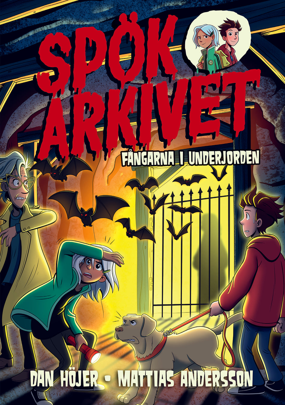 Valokuva kirjasta Dan Höjer Fångarna i underjorden, kuuluu tuoteryhmään Ruots lapset nuoret ja sarjakuvat.