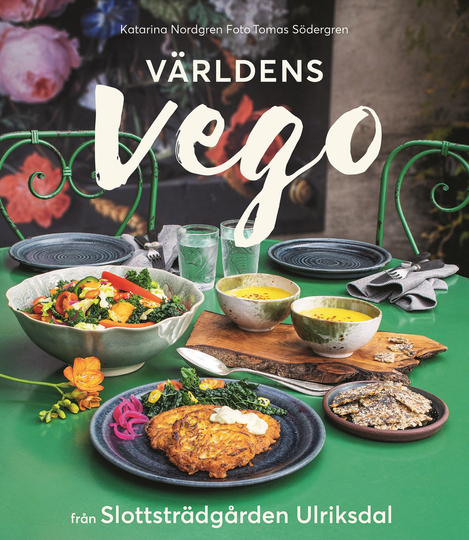 Valokuva kirjasta Katarina Nordgren / Tomas Södergren Världens vego från Slottsträdgården Ulriksdal, kuuluu tuoteryhmään Ruots harrasteet taide.