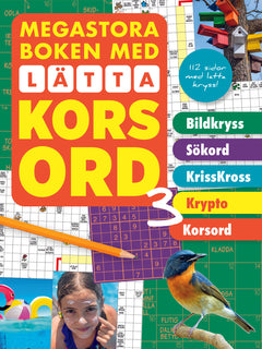 Megastora boken med lätta korsord 3