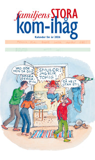 Familjens STORA kom-ihåg-kalender 2026