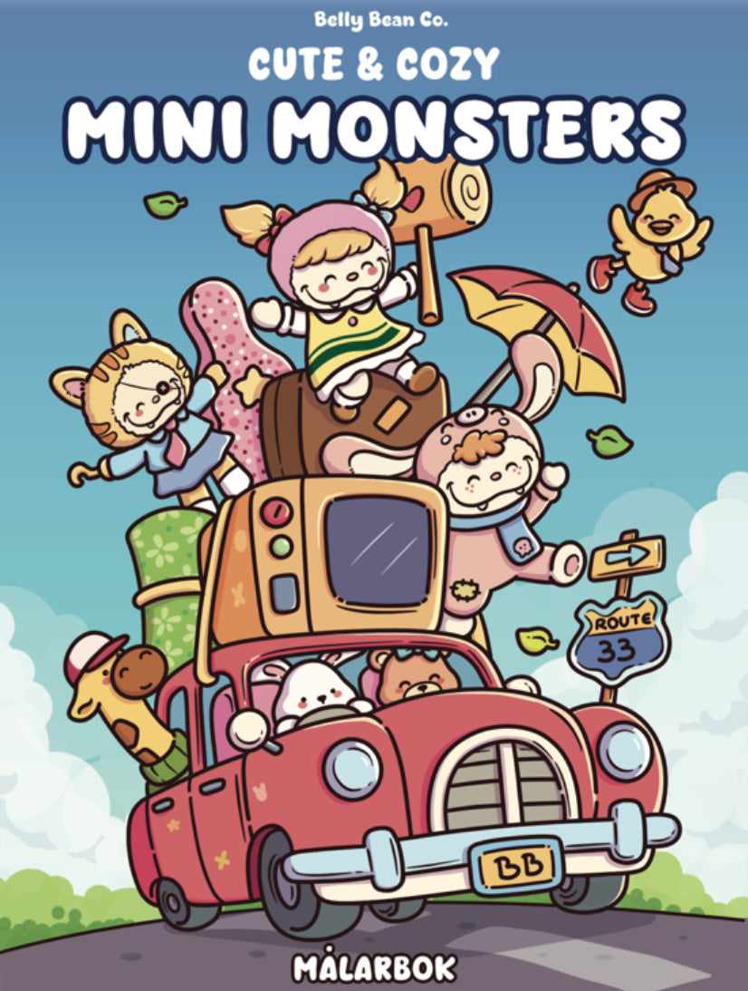 Valokuva kirjasta Belly Bean Cute &amp; Cozy Mini Monsters, kuuluu tuoteryhmään Ruots lapset nuoret ja sarjakuvat.