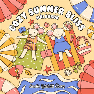 Cozy Summer Bliss : Målarbok