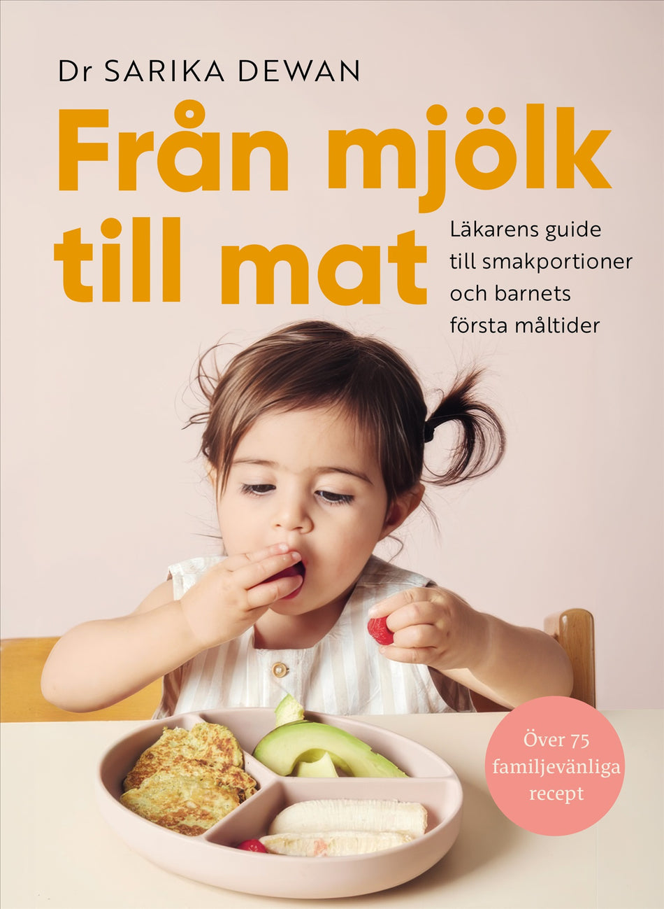 Valokuva kirjasta Dr Sarika Dewan Från mjölk till mat : Läkarens guide till smakportioner och barnets första måltider, kuuluu tuoteryhmään Ruots harrasteet taide.