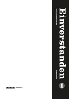 Einverstanden 1 Elevfacit