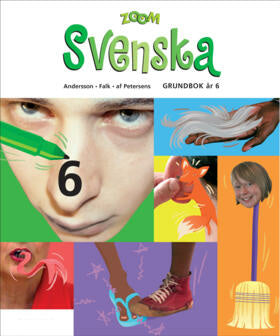 Valokuva kirjasta Jill Andersson / Birgitta Falk / Bodil af Petersens Zoom Svenska Grundbok år 6, kuuluu tuoteryhmään Ruots lapset nuoret ja sarjakuvat.