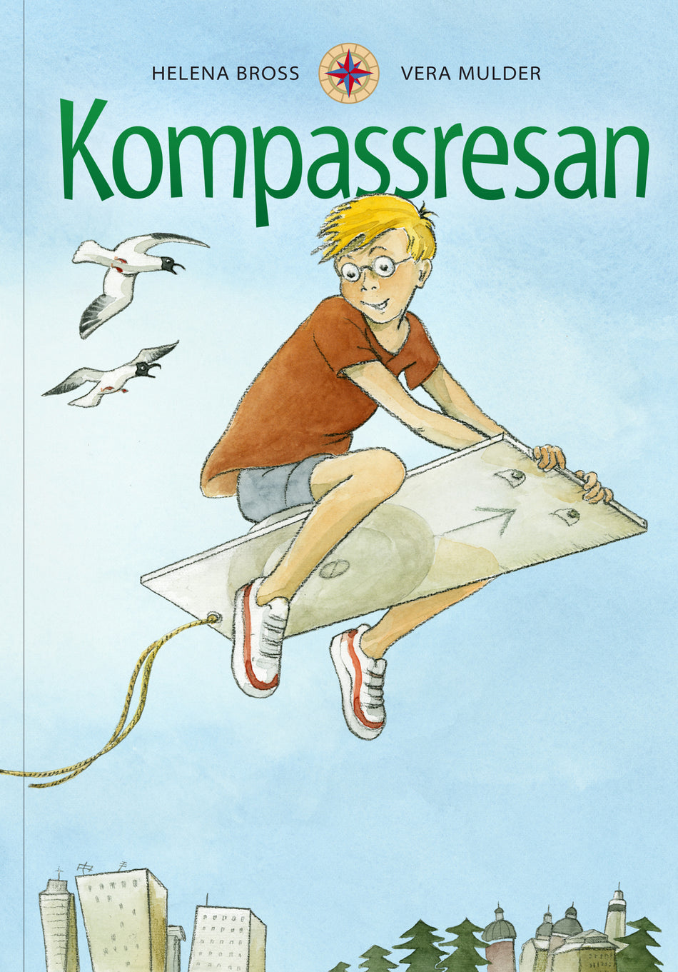 Valokuva kirjasta Helena Bross Kompassresan, kuuluu tuoteryhmään Ruots muu tieto.