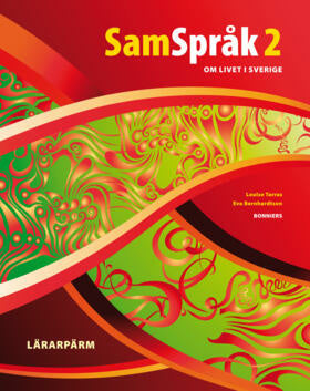 Valokuva kirjasta Louise Tarras / Eva Bernhardtson SamSpråk 2 : lärarhandledning, kuuluu tuoteryhmään Ruots lapset nuoret ja sarjakuvat.