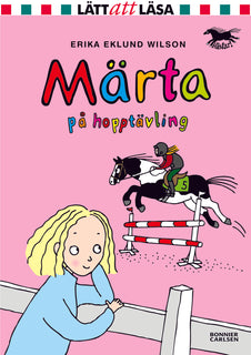 Märta på hopptävling