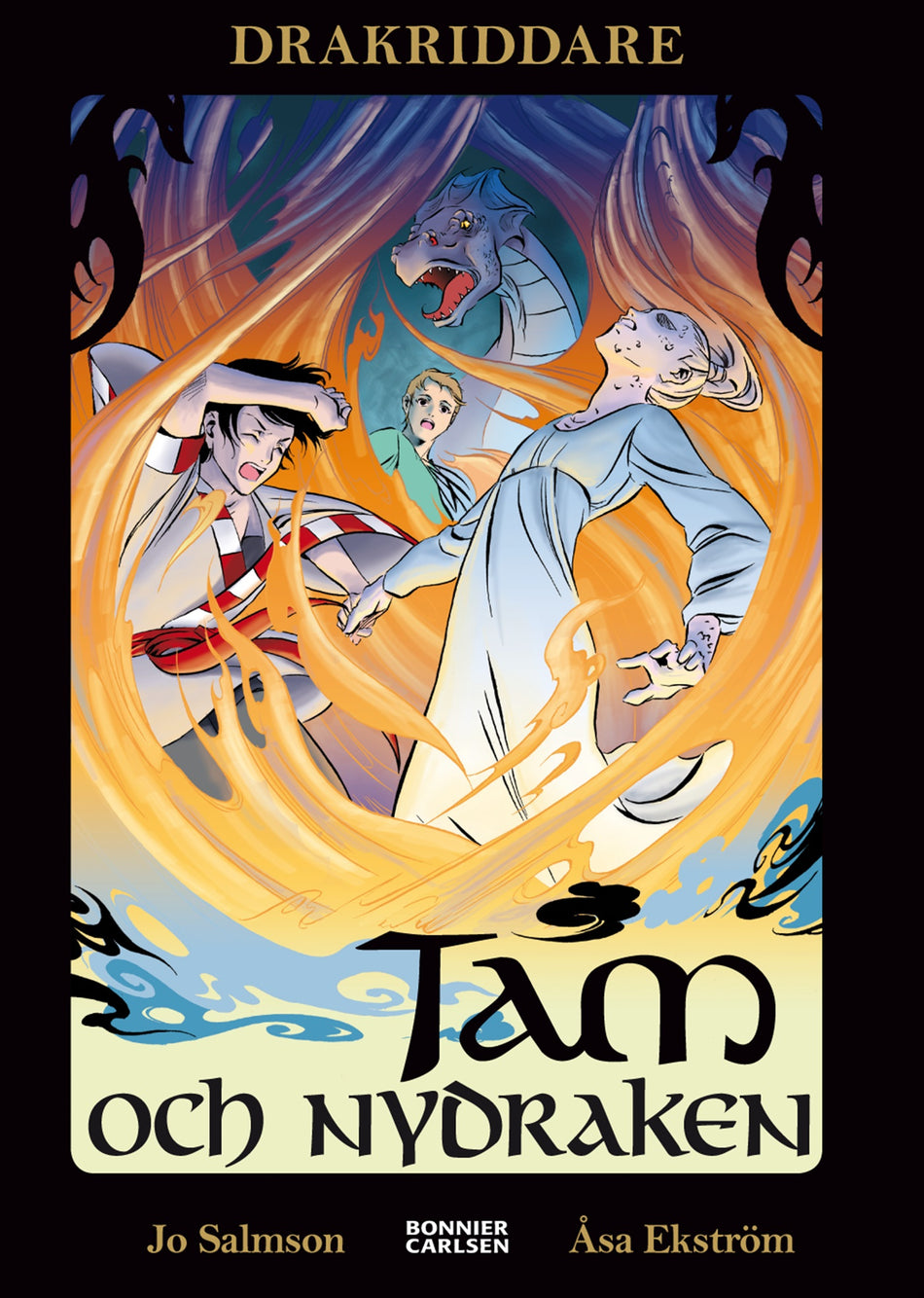 Valokuva kirjasta Jo Salmson Tam och nydraken, kuuluu tuoteryhmään Ruots lapset nuoret ja sarjakuvat.