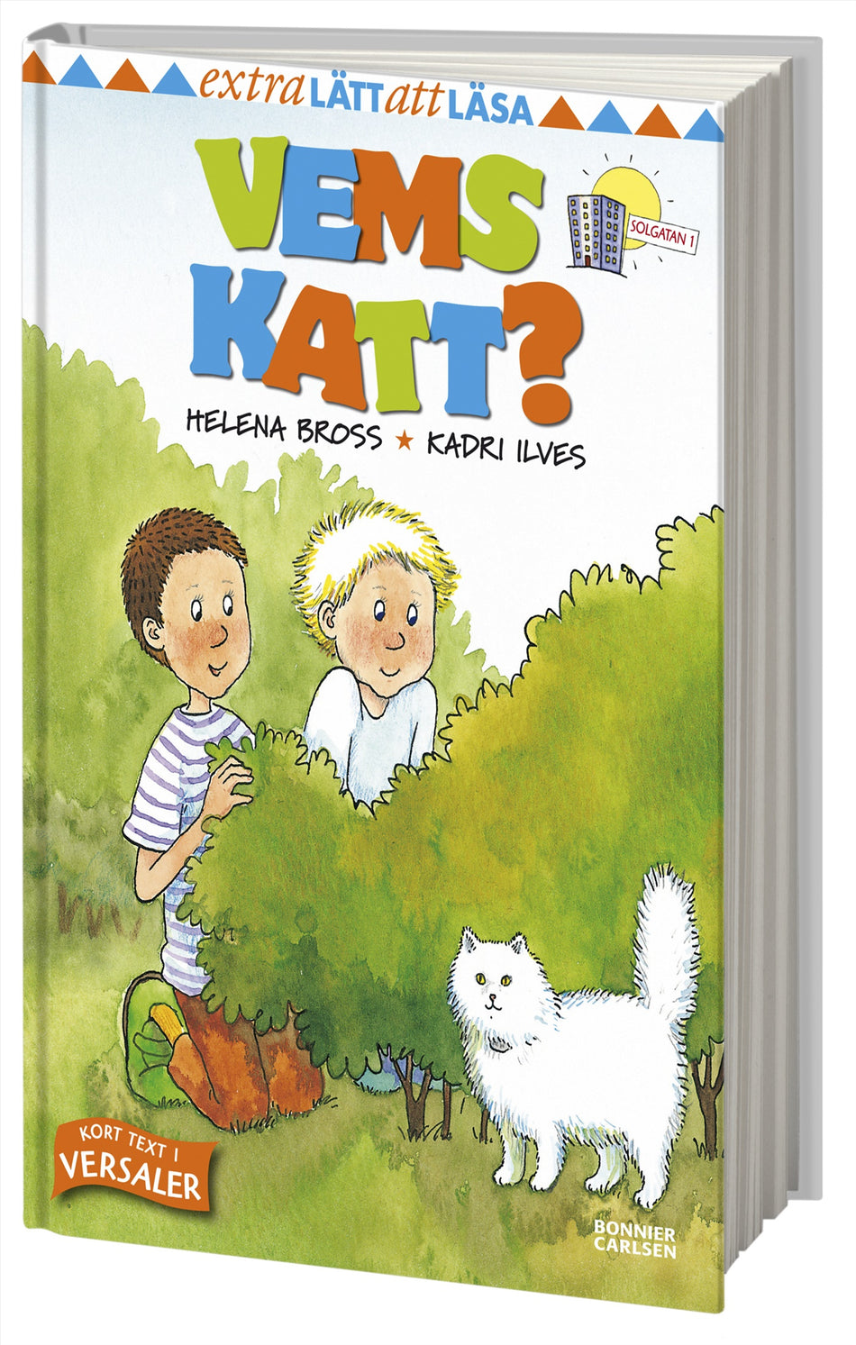 Valokuva kirjasta Helena Bross Vems katt?, kuuluu tuoteryhmään Ruots lapset nuoret ja sarjakuvat.