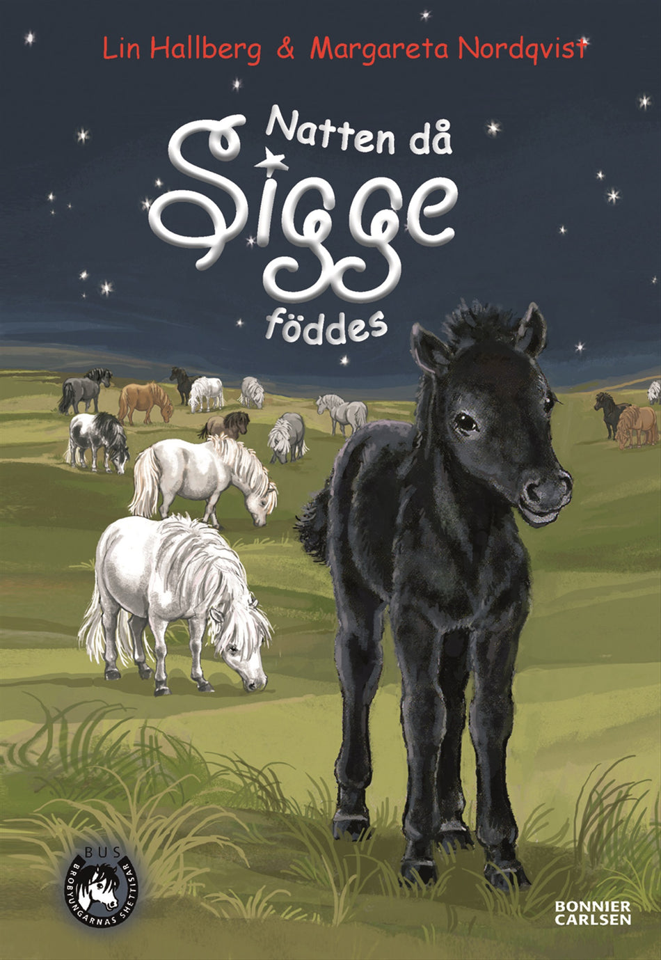 Valokuva kirjasta Lin Hallberg Natten då Sigge föddes, kuuluu tuoteryhmään Ruots lapset nuoret ja sarjakuvat.