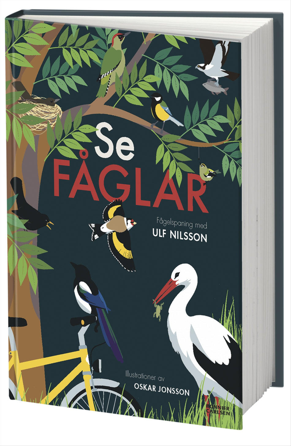 Valokuva kirjasta Ulf Nilsson Se fåglar, kuuluu tuoteryhmään Ruots lapset nuoret ja sarjakuvat.