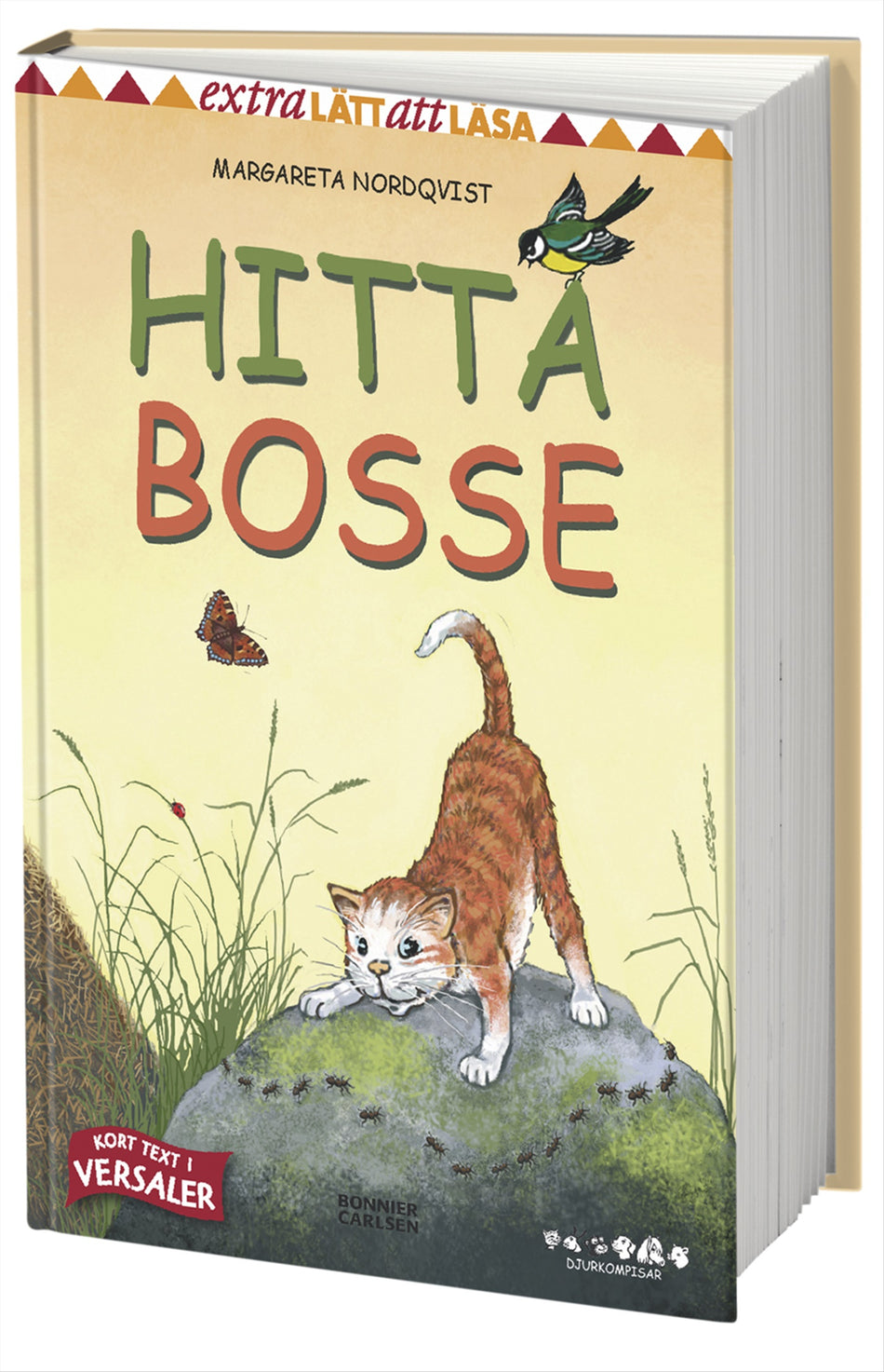 Valokuva kirjasta Margareta Nordqvist Hitta Bosse, kuuluu tuoteryhmään Ruots lapset nuoret ja sarjakuvat.