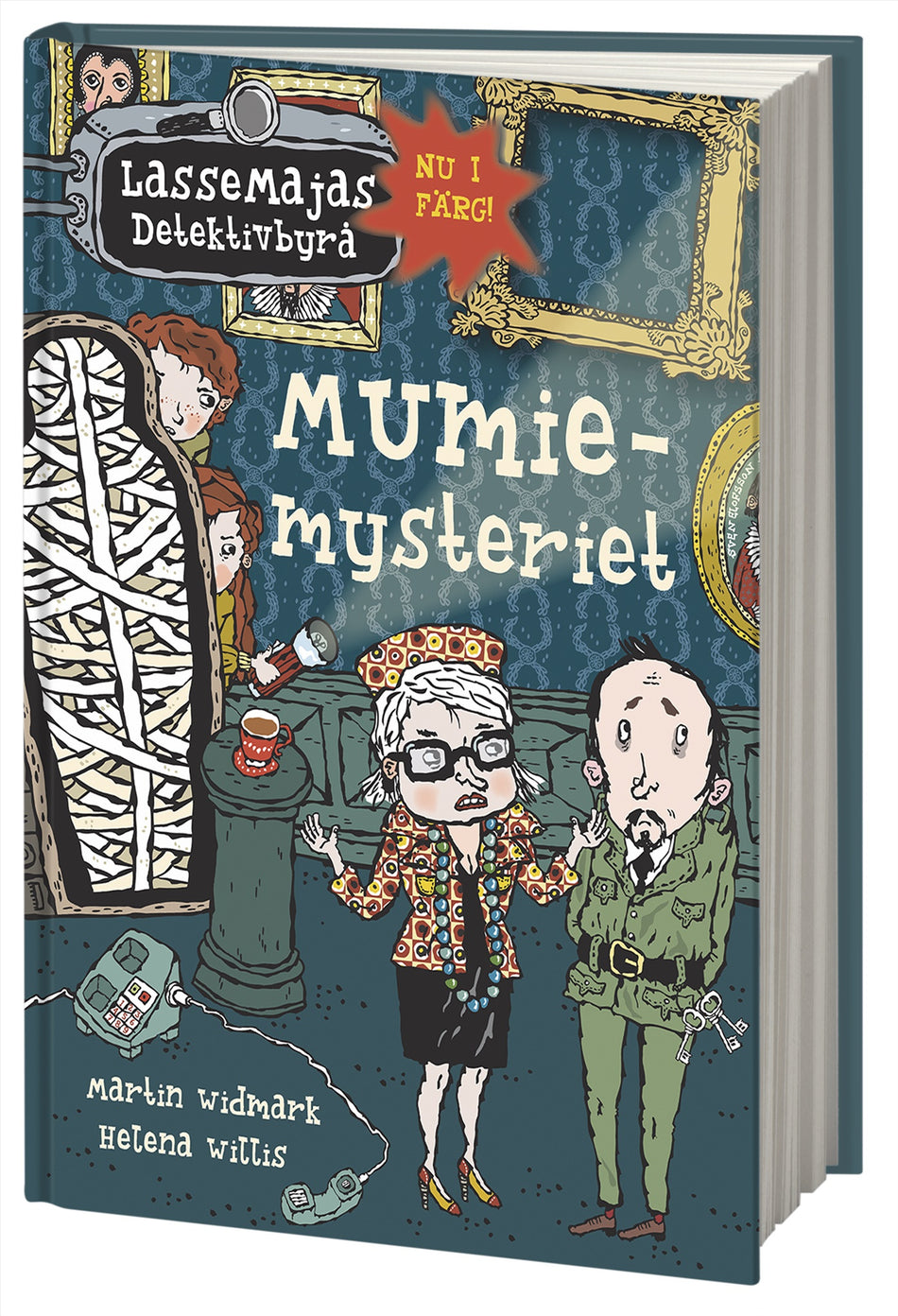 Valokuva kirjasta Martin Widmark Mumiemysteriet, kuuluu tuoteryhmään Ruots lapset nuoret ja sarjakuvat.