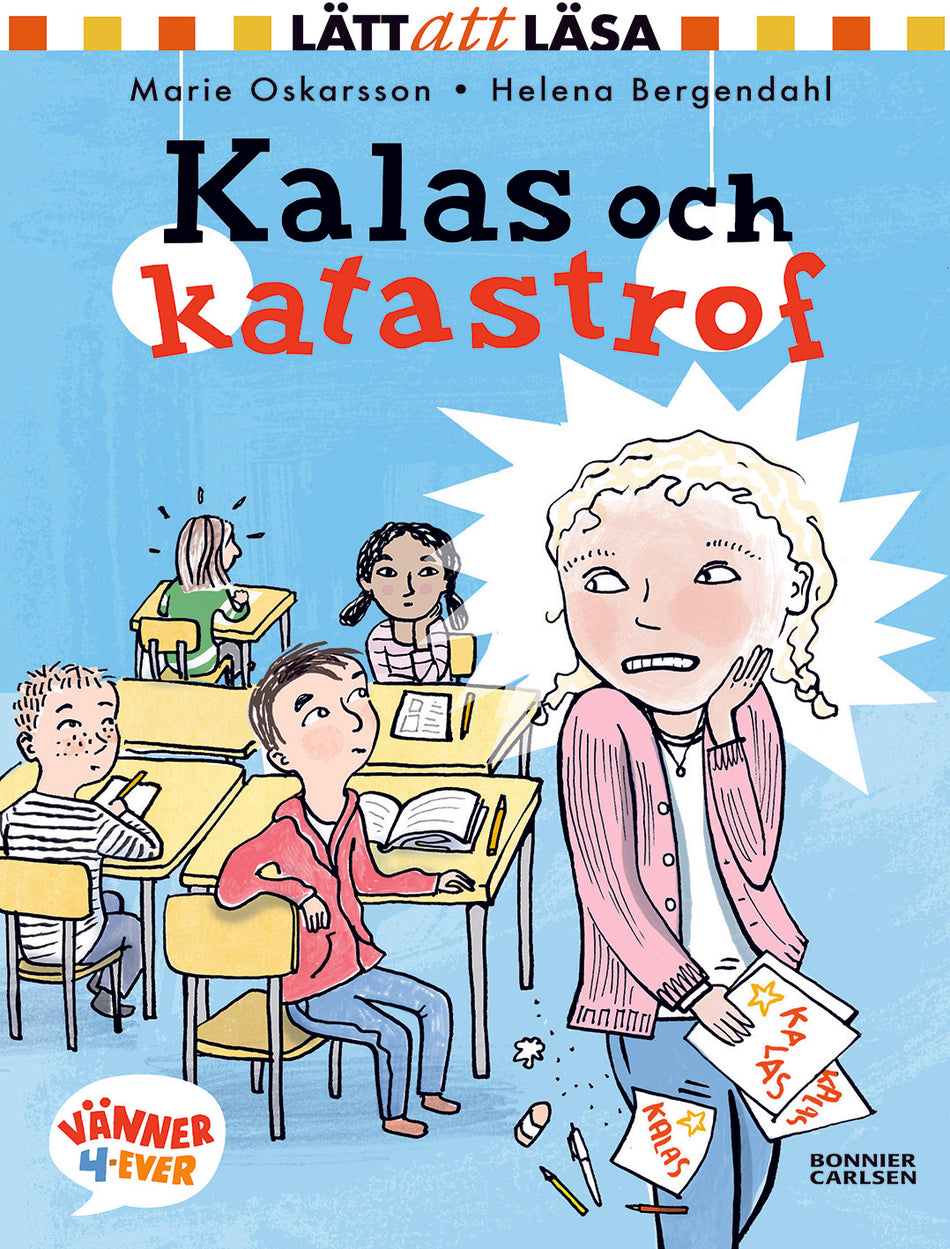 Valokuva kirjasta Marie Oskarsson Kalas och katastrof, kuuluu tuoteryhmään Ruots lapset nuoret ja sarjakuvat.