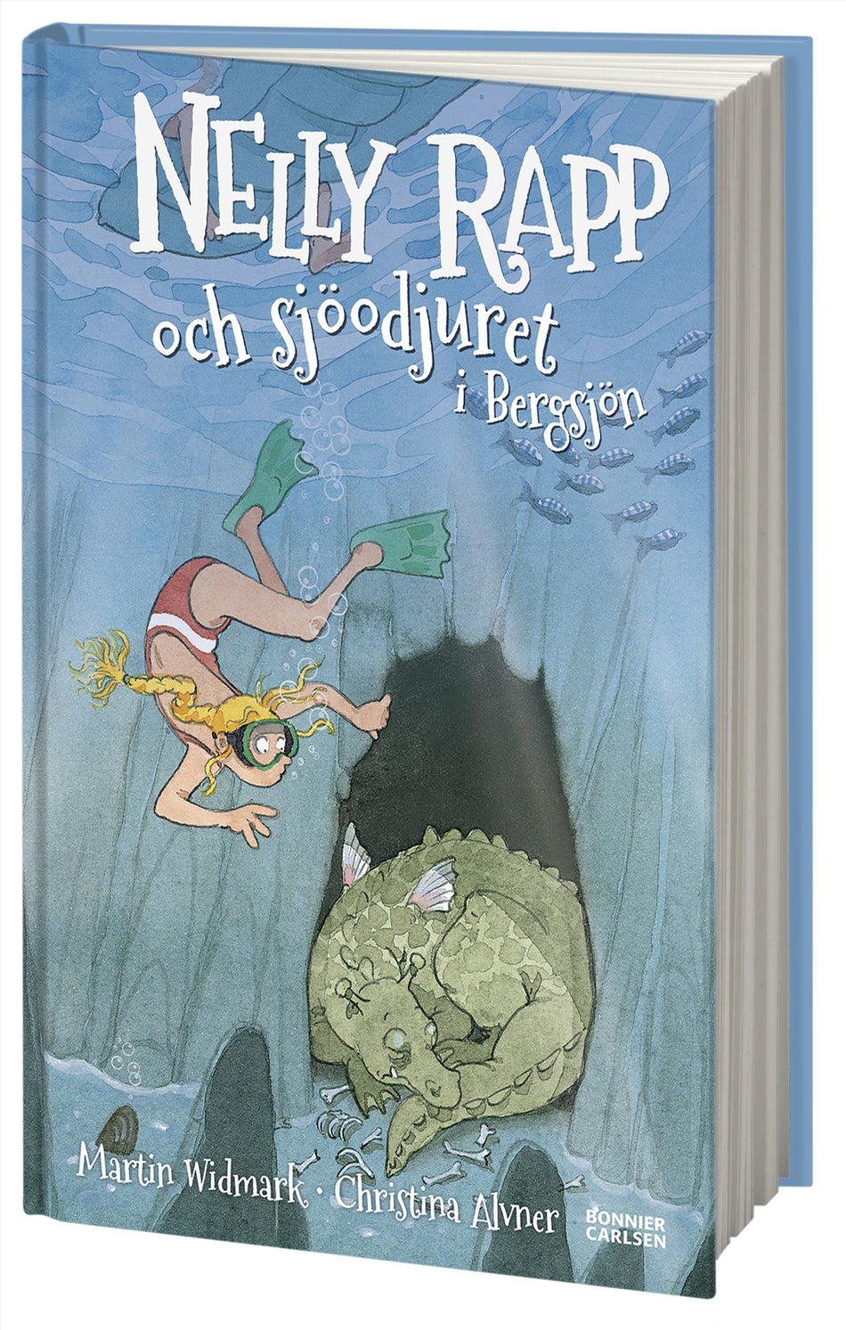 Valokuva kirjasta Martin Widmark Nelly Rapp och sjöodjuret i Bergsjön, kuuluu tuoteryhmään Ruots lapset nuoret ja sarjakuvat.