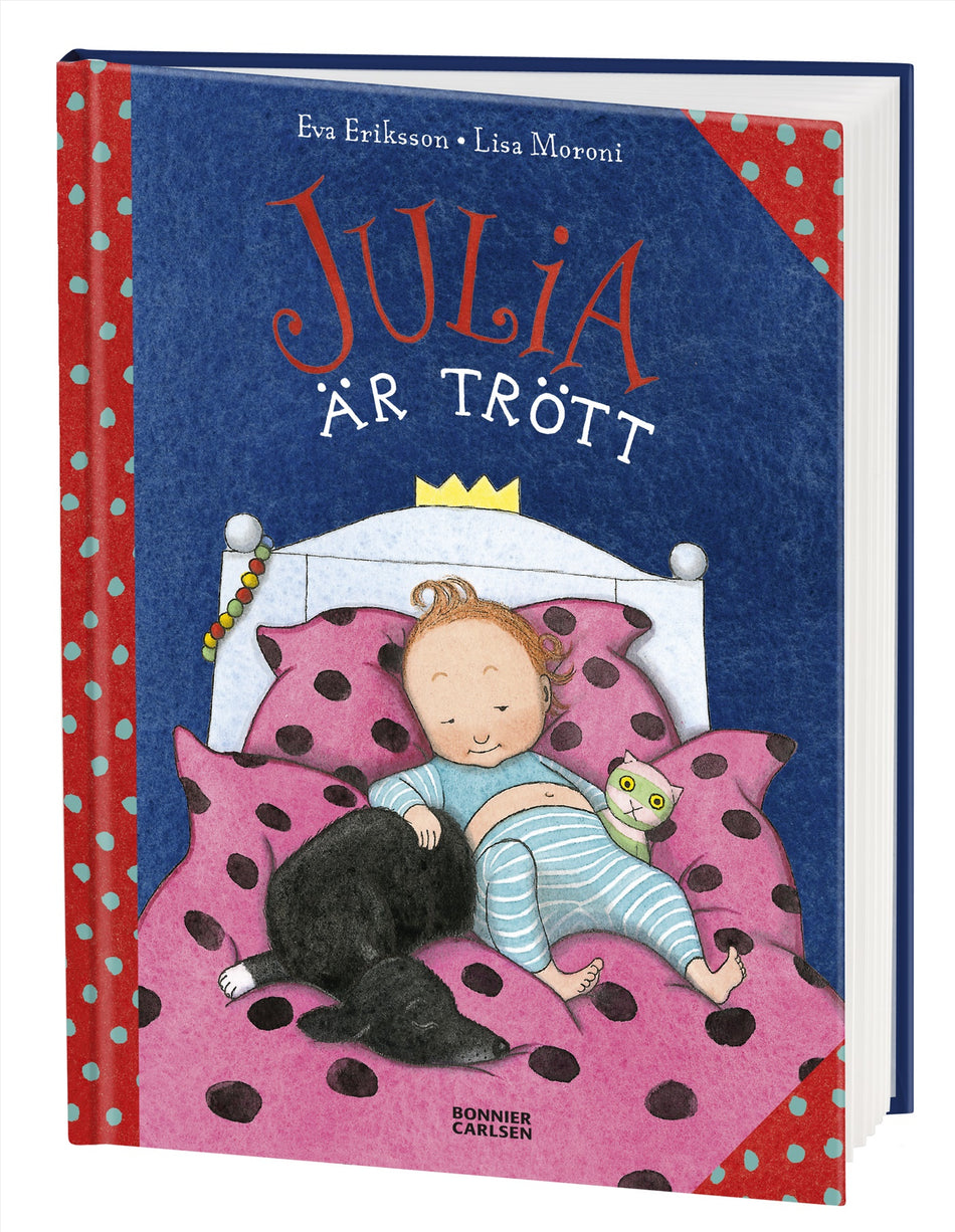 Valokuva kirjasta Eva Eriksson / Lisa Moroni Julia är trött, kuuluu tuoteryhmään Ruots lapset nuoret ja sarjakuvat.