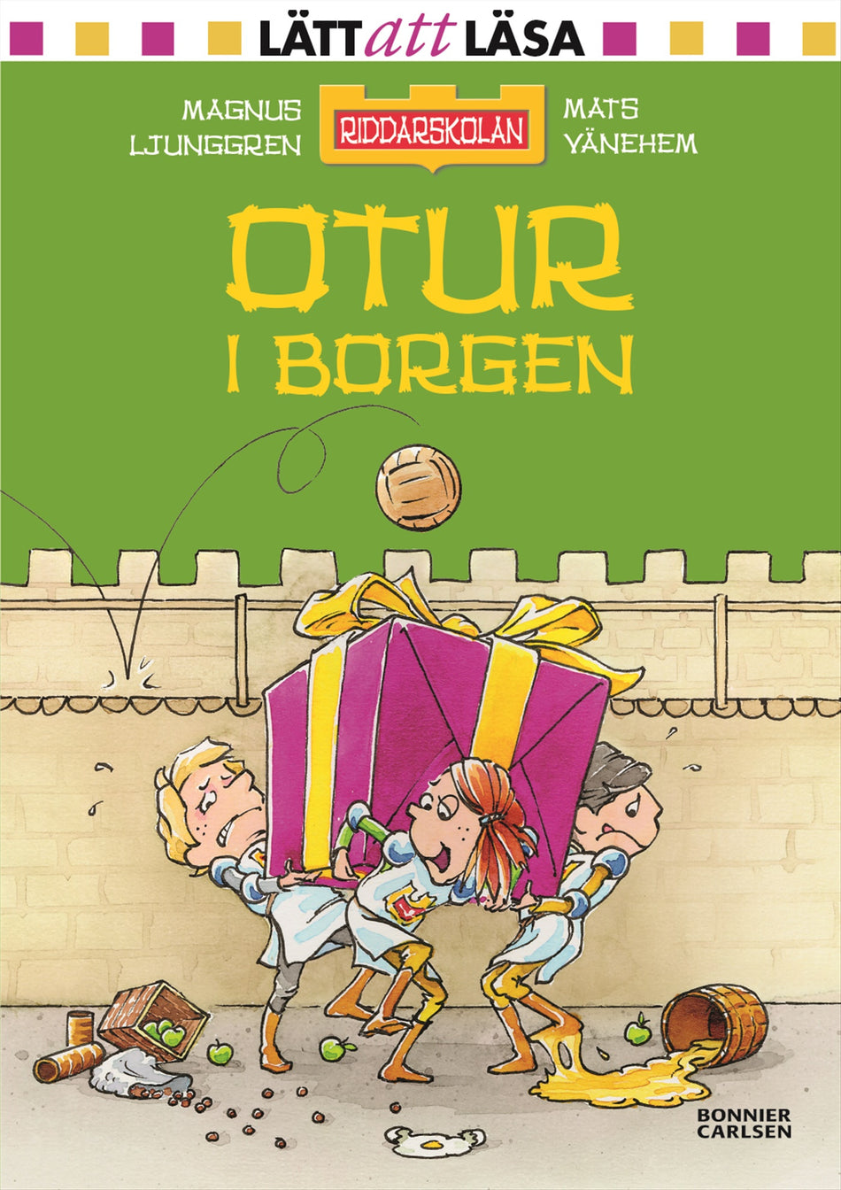 Valokuva kirjasta Magnus Ljunggren / Mats Vänehem Otur i borgen, kuuluu tuoteryhmään Ruots lapset nuoret ja sarjakuvat.