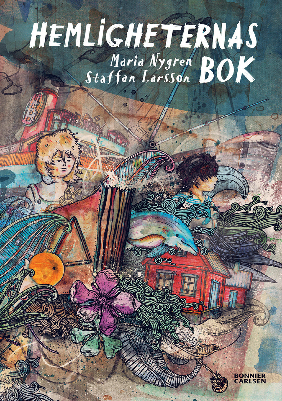 Valokuva kirjasta Maria Nygren Hemligheternas bok, kuuluu tuoteryhmään Ruots lapset nuoret ja sarjakuvat.