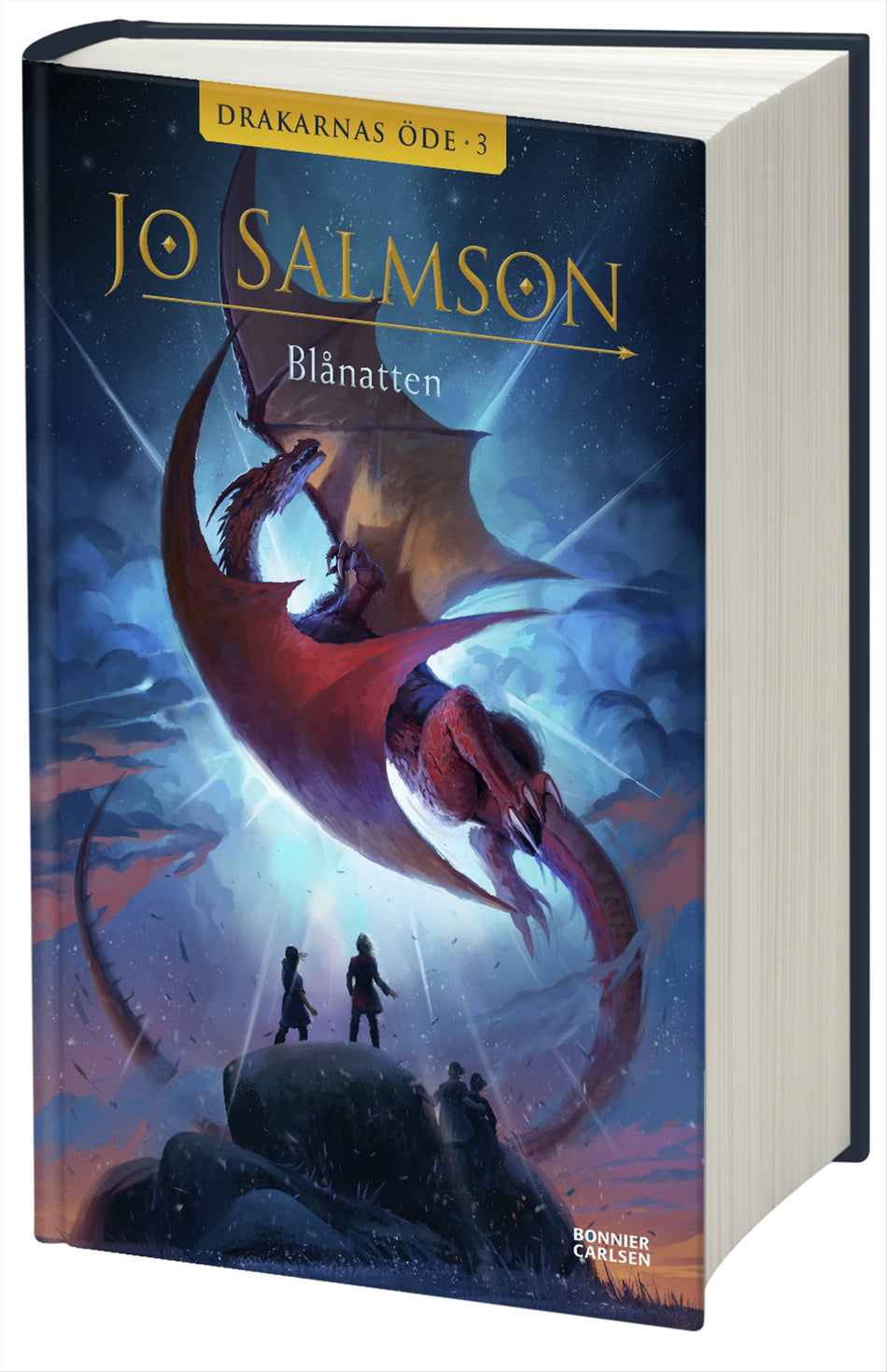 Valokuva kirjasta Jo Salmson Blånatten, kuuluu tuoteryhmään Ruots lapset nuoret ja sarjakuvat.