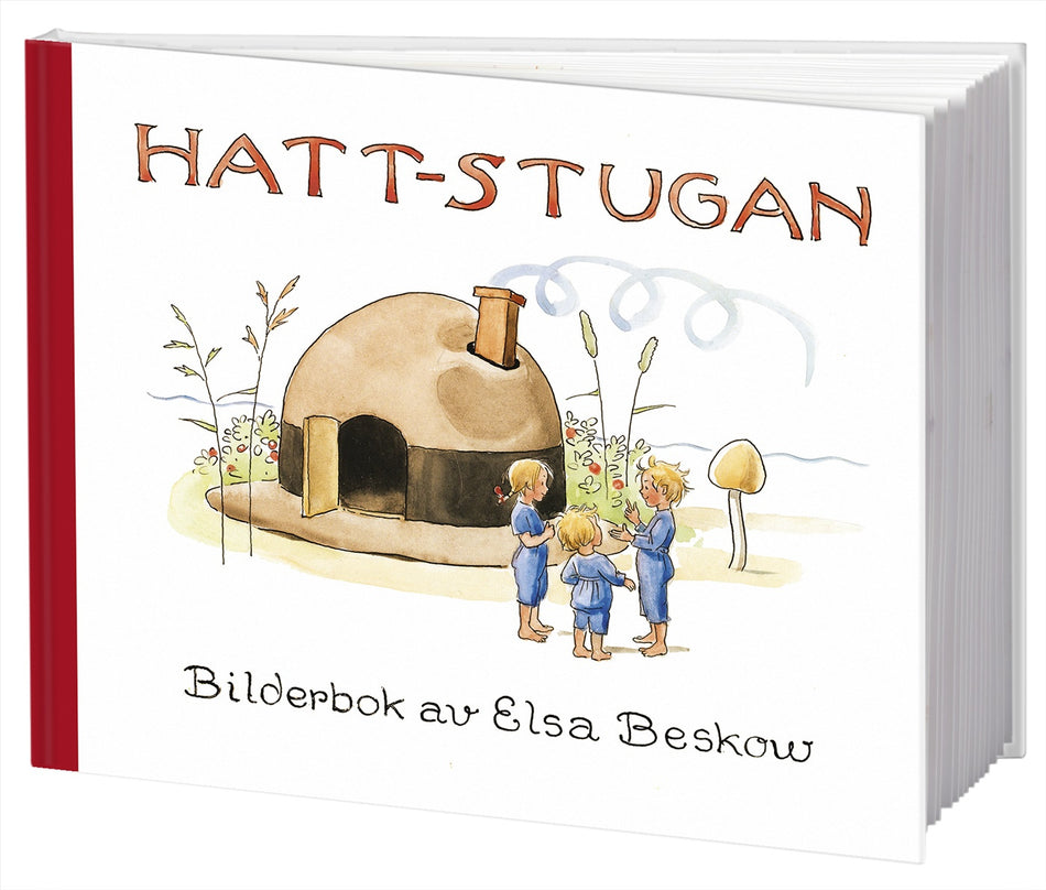 Valokuva kirjasta Elsa Beskow Hattstugan : en saga på vers med rim som barnen få hitta på själva, kuuluu tuoteryhmään Ruots lapset nuoret ja sarjakuvat.