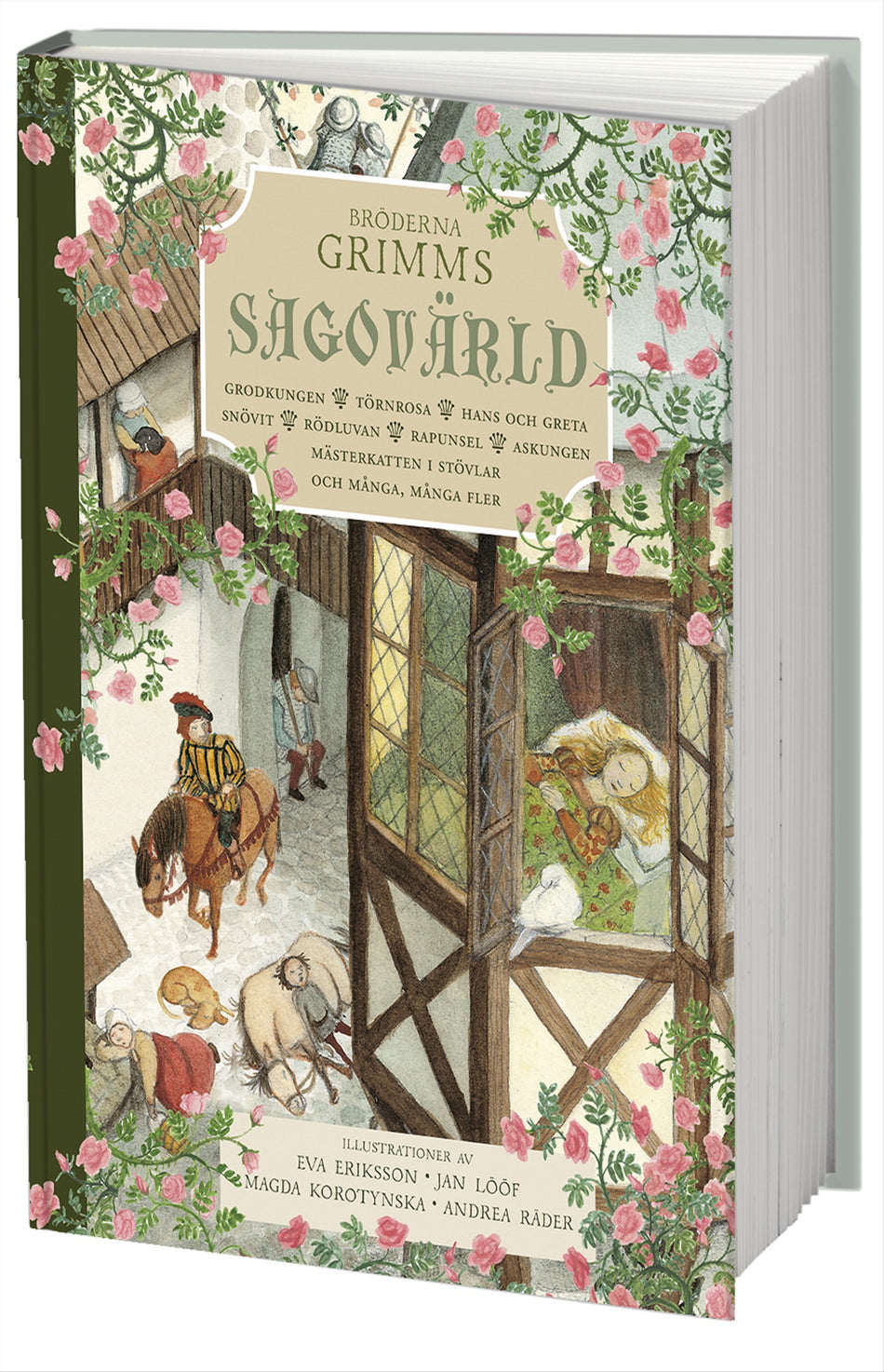 Valokuva kirjasta  Bröderna Grimms sagovärld, kuuluu tuoteryhmään Ruots lapset nuoret ja sarjakuvat.