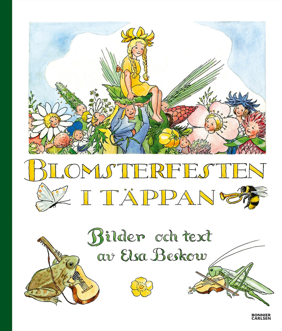 Valokuva kirjasta Elsa Beskow Blomsterfesten i täppan, kuuluu tuoteryhmään Ruots lapset nuoret ja sarjakuvat.