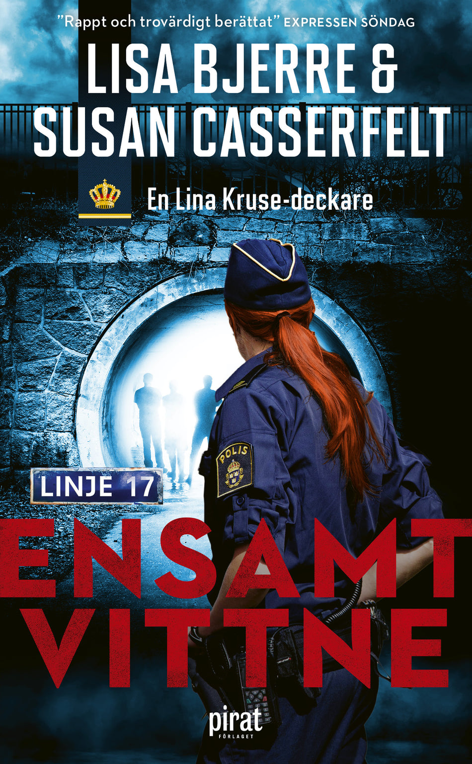 Valokuva kirjasta Lisa Bjerre / Susan Casserfelt Ensamt vittne, kuuluu tuoteryhmään Ruots kaunokirjat.