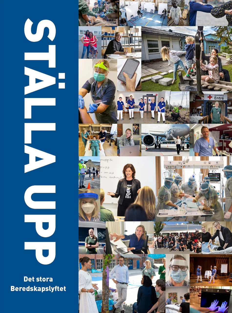 Valokuva kirjasta Annica Triberg Ställa upp : det stora Beredskapslyftet, kuuluu tuoteryhmään Ruots muu tieto.