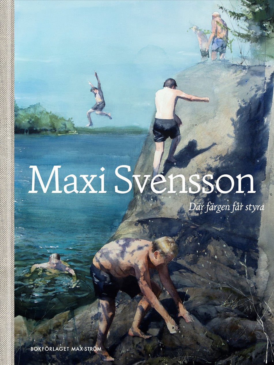 Valokuva kirjasta Maxi Svensson / Linda Newnham Där färgen får styra, kuuluu tuoteryhmään Ruots harrasteet taide.