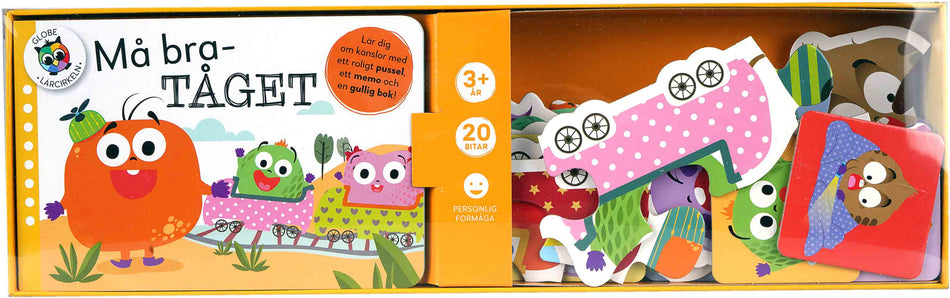 Valokuva kirjasta  Må bra-TÅGET, kuuluu tuoteryhmään Ruots lapset nuoret ja sarjakuvat.