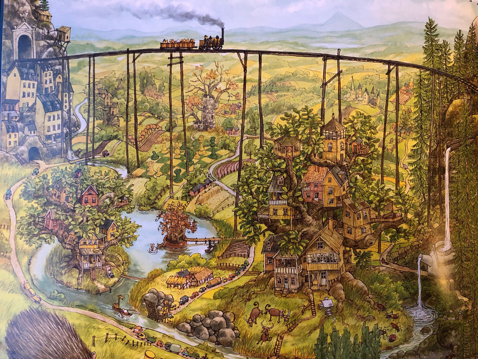 Valokuva kirjasta  Hundpromenaden affisch: Tåg, kuuluu tuoteryhmään Ruots lapset nuoret ja sarjakuvat.