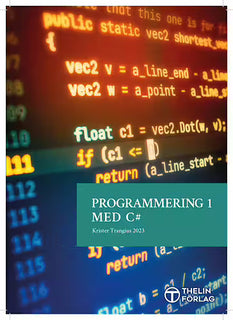Programmering 1 med C# V2023 - Lärobok