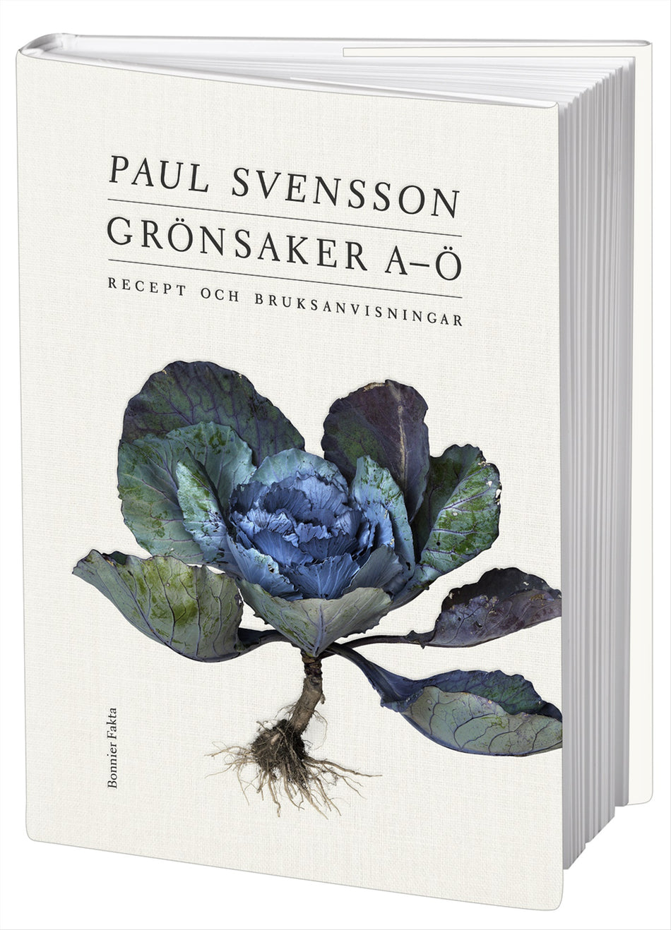 Valokuva kirjasta Paul Svensson Grönsaker A-Ö : recept och bruksanvisning, kuuluu tuoteryhmään Ruots harrasteet taide.