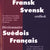 Tuotteen Fransk-Svensk/Svensk-Fransk fickordbok pikkukuva 2