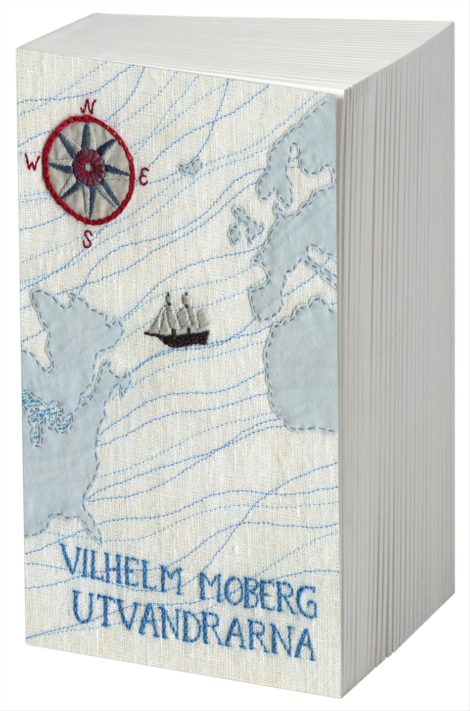 Valokuva kirjasta Vilhelm Moberg Utvandrarna, kuuluu tuoteryhmään Ruots kaunokirjat.