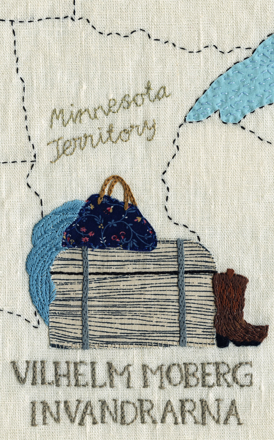 Valokuva kirjasta Vilhelm Moberg Invandrarna, kuuluu tuoteryhmään Ruots kaunokirjat.