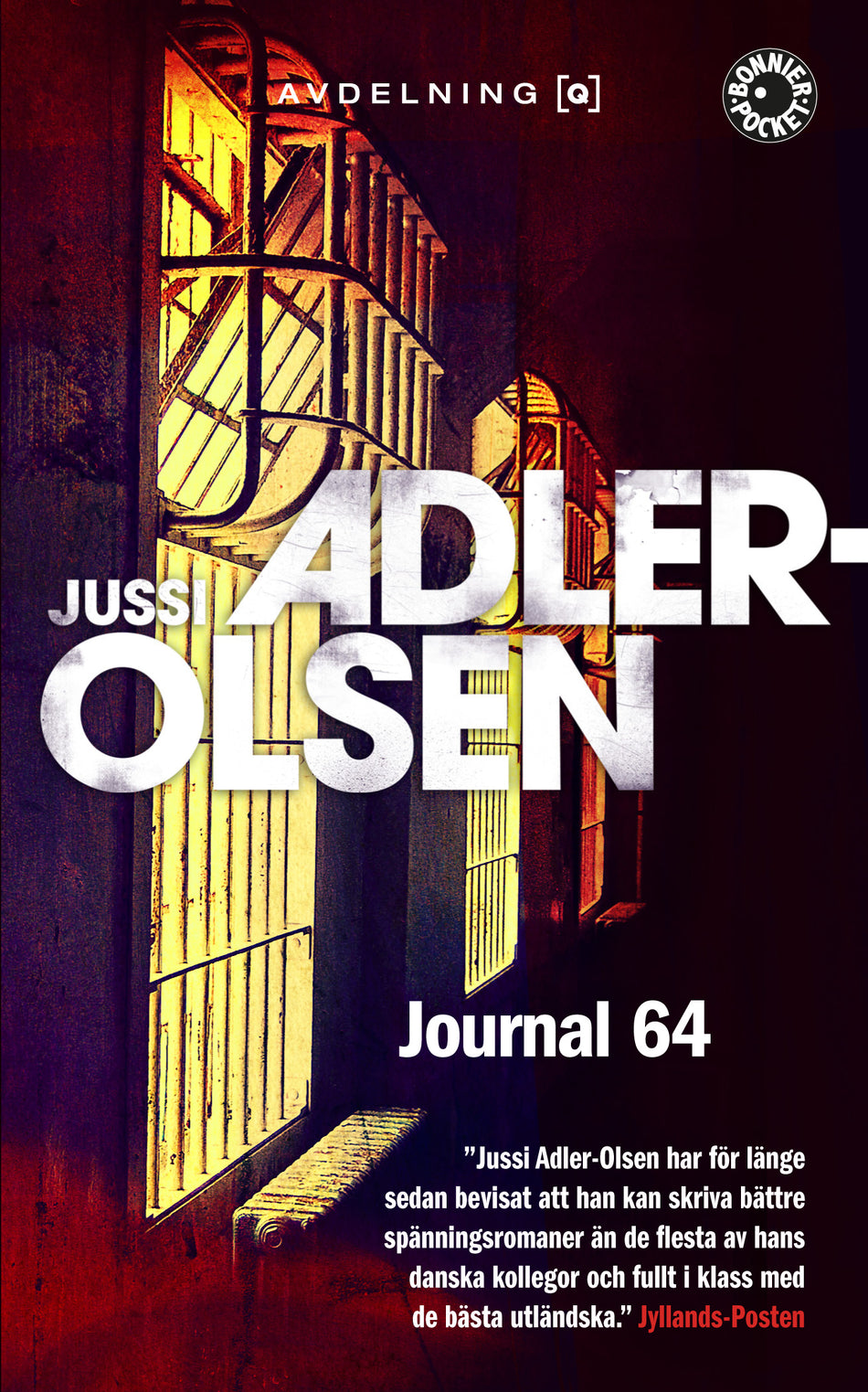 Valokuva kirjasta Jussi Adler-Olsen Journal 64, kuuluu tuoteryhmään Ruots kaunokirjat.