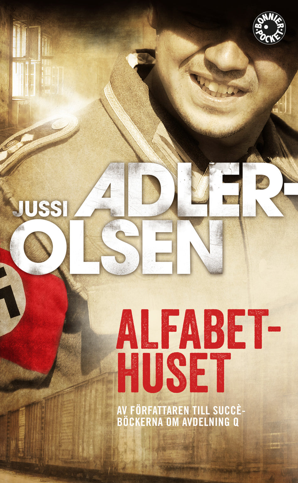 Valokuva kirjasta Jussi Adler-Olsen Alfabethuset, kuuluu tuoteryhmään Ruots kaunokirjat.