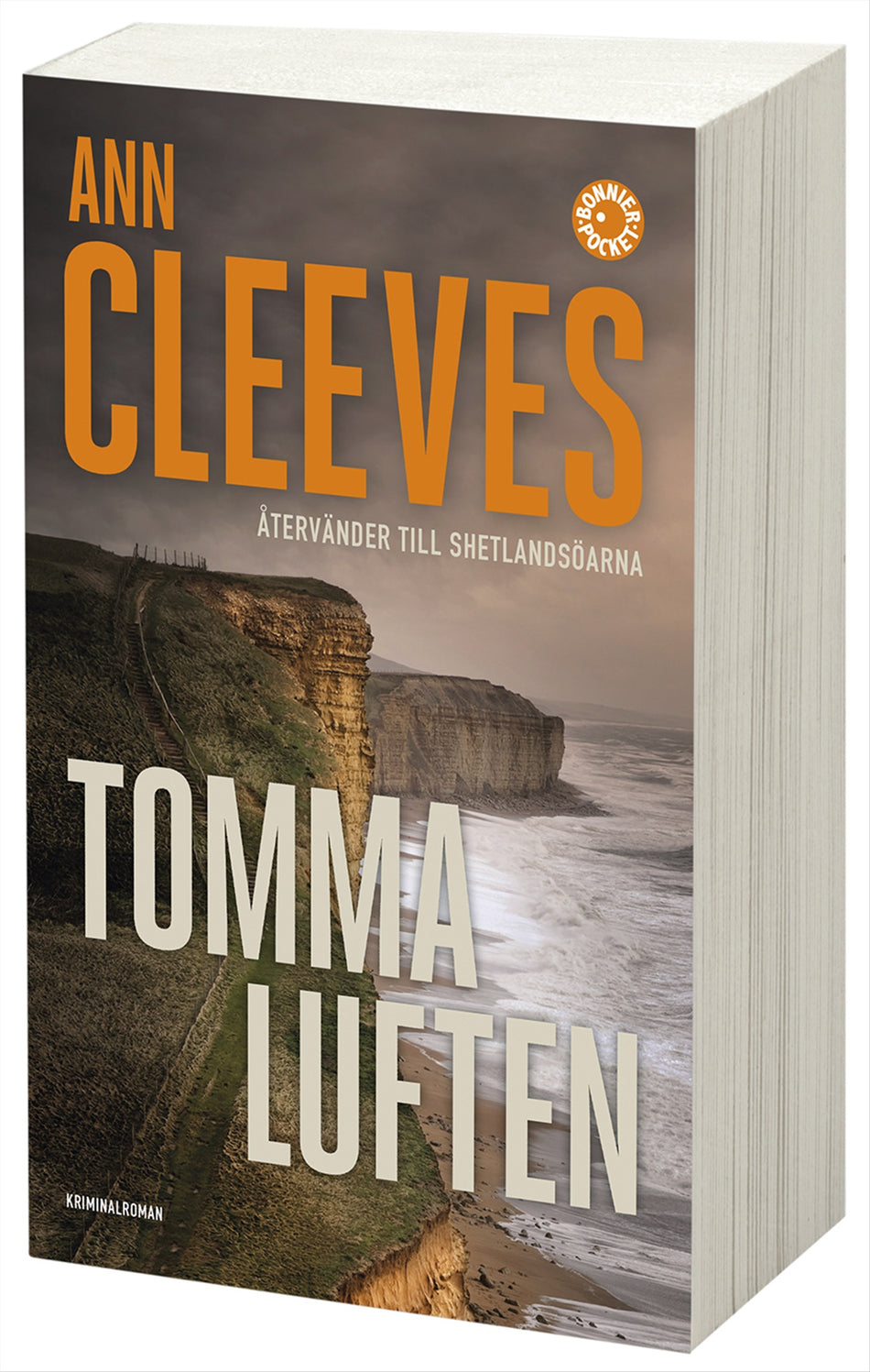 Valokuva kirjasta Ann Cleeves Tomma luften, kuuluu tuoteryhmään Ruots kaunokirjat.