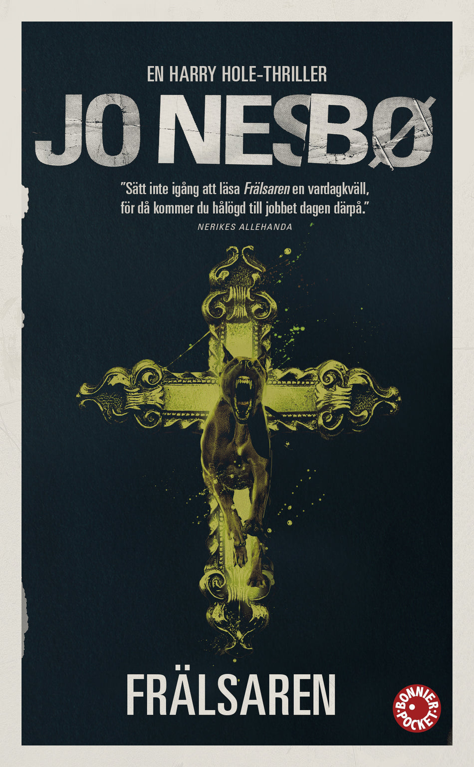 Valokuva kirjasta Jo Nesbø Frälsaren, kuuluu tuoteryhmään Ruots kaunokirjat.